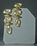 Celestial Pearl Hoops