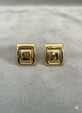 Regal Block Earrings