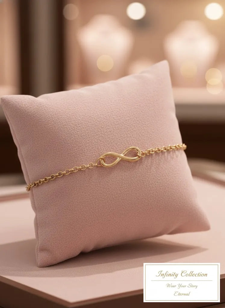 Infinity Link Chain Bracelet
