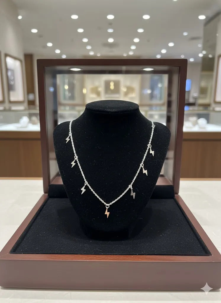 Electric Spark Necklace