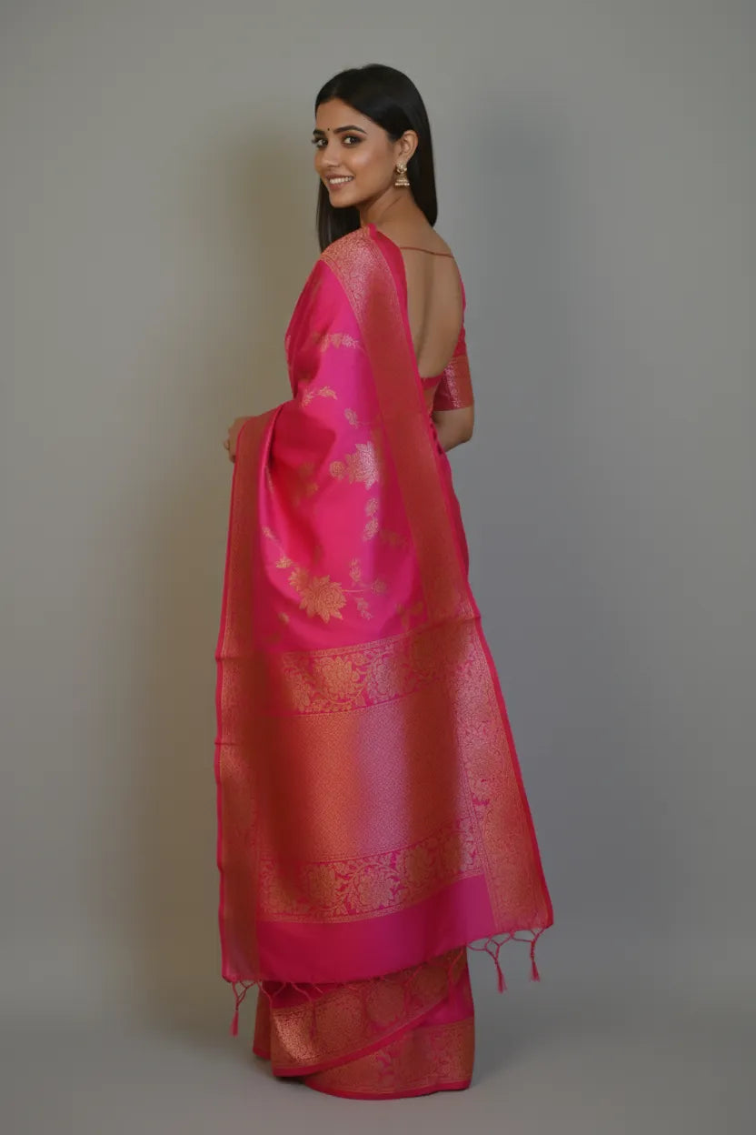 Phulwari Banarasi Brocade Saree