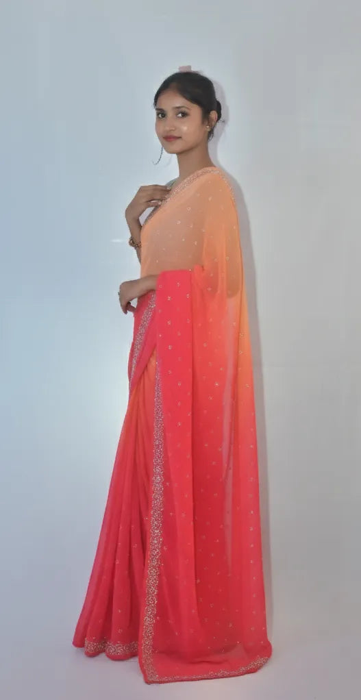 Ritika Golden Bronze Brown Mustard Banarasi