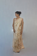 Divyanka Cream Banarasi Brocade